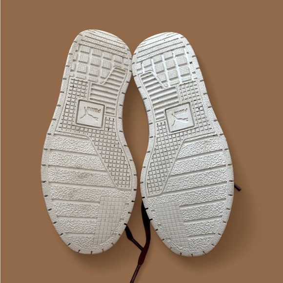 Puma Aubergine Mayze Stack Leather Platform Sneakers VGUC - Picture 10 of 12